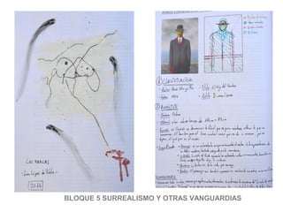 BLOQUE 5 SURREALISMO Y OTRAS VANGUARDIAS
 