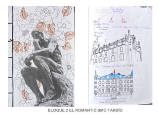 BLOQUE 2 EL ROMANTICISMO TARDÍO
 