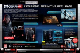 _ea GAMES
                                                      MASS EFFECT 3




     DISPONIBILE DA
     MARZO 2012

                                                                        RISPARMIA
                                                                                                                 PCGAMES
                                                                       PORTANDOCI
                                                                      IL TUO USATO
                                                                                     E69.98     E69.98           E54  .98




44                                                                                                                                              45
                                                                      _GARANTIAMO LA TUA SODDISFAZIONE SULL’ACQUISTO. Non sei soddisfatto del
                      Garantiamo prezzi competitivi                     tuo acquisto? Avrai 24 ore di tempo per cambiarlo con altri prodotti.
 