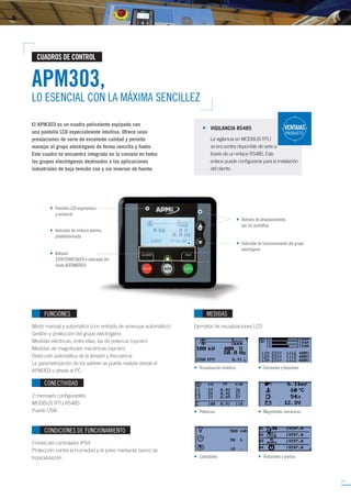 Catalogo generadores (kohler sdmo) | PDF