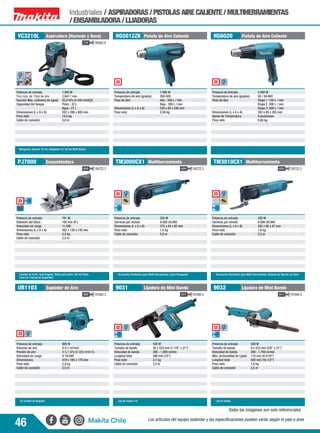 MAKITA CATALOGO