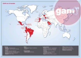 8786
GAM en el mundo
 