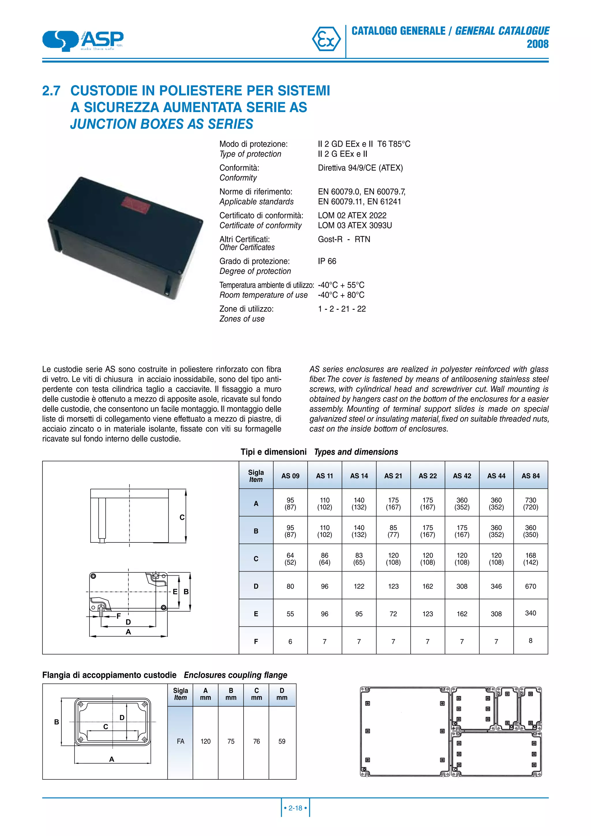 Nuova ASP General Catalogue 2008 PDF Indoor Environmental Quality