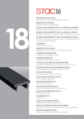 210 CORREDERA | PRZESUWNE
CARCASA RODAMIENTO S2000
PŁOZA ŁOŻYSKOWANA S2000
CARCASA RODAMIENTO S5000 S2000 HR
PŁOZA ŁOŻYSKOWANA S5000 S2000 HR
CARCASA RODAMIENTO S4200
PŁOZA ŁOŻYSKOWANA S4200
CARCASA RODAMIENTO S70 S92
PŁOZA ŁOŻYSKOWANA S70 S92
CARCASA RODAMIENTO S2000
PŁOZA ŁOŻYSKOWANA S2000
CARCASA RODAMIENTO S70P
PŁOZA ŁOŻYSKOWANA S70P
0519028 0509028 0519023 0509023
0519021 0509021 0509122 0509022
0509040 0509134
24,1
25,1
25
33
15,57
19
23,6
25,5
20,3
24,4
15,39
21,3
21,2
15,4
22,8
22,7
$5$6$6 3$5$ 52'$0,(1726
PŁOZA ŁOŻYSKOWANA
250 150
150 150
PE
1,5
Kg
0$X
20 Kg
Kg
0$X
40 Kg
Kg
0$X
50 Kg
Kg
0$X
100 Kg
Kg
0$X
50 Kg
Kg
0$X
100 Kg
Kg
0$X
50 Kg
Kg
0$X
25 Kg
Kg
0$X
50 Kg
Kg
0$X
50 Kg
PE
1 1
250250
 