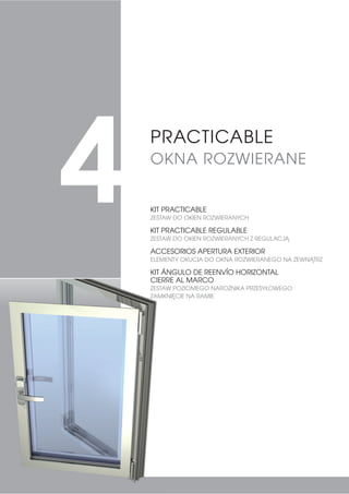 78 MANILLAS DE PUERTA | KLAMKI DO DRZWI
ASA TIRADOR NAOS JUEGO
POCHWYT DRZWIOWY NAOS ZESTAW DWUSTRONNY
1
1
0508030 **
0508032 **
0508031 **
1
ASA TIRADOR NAOS SIMPLE DERECHA
POCHWYT DRZWIOWY NAOS POJEDYŃCZY PRAWY
ASA TIRADOR NAOS SIMPLE IZQUIERDA
POCHWYT DRZWIOWY NAOS POJEDYŃCZY LEWY
A - ASA TIRADOR DERECHA (1 ud.)
B - TORNILLOS M8x114 DERECHA (2 uds.)
C - ARANDELAS INOX (2 uds.)
D - TUERCAS (2 uds.)
A
C
D
E
F
B
B
A
C
D
A - ASA TIRADOR DERECHA (1 ud.)
B - ASA TIRADOR IZQUIERDA (1 ud.)
C - TORNILLOS BLANCOS M8x126 DERECHA (2 uds.)
D - DISCOS DE FIJACIÓN D29x10 (2 uds.)
E - TORNILLOS NEGROS M8x126 IZQUIERDA (2 uds.)
F - LLAVE (1 ud.)
Tiradores para puertas de entra-
da a edificios y establecimientos
comerciales.
CARACTERÍSTICAS TÉCNICAS:
Sistema de fijación oculto
que impide el desmontaje
desde el exterior, evitando
de esta forma los intentos de
forzamiento y robo.
Montaje rápido y
mecanizado sencillo.
Disponibles en juegos o
unitariamente.
Posibilidad de lacar en
cualquier color de la carta
RAL.
Tiradores para puertas
de entrada a edificios y
establecimientos comerciales.
CECHY TECHNICZNE:
Ukryty system mocowania
uniemożliwiający demontaż
z zewnątrz zapobiegając
włamaniu.
Szybki montaż i prosty mechanizm.
Dostepny w zestawie dwustronn-
ym lub pojedyńczy.
Możliwość lakierowania w każdym
kolorze karty RAL.
A - POCHWYT PRAWY (1 szt.)
B - ŚRUBY M8x114GWINT PRAWY (2szt.)
C - PODKŁADKI NIERDZEWNE (2 szt.)
D - NAKRĘTKI (2szt.)
A - POCHWYT PRAWY (1 szt.)
B - POCHWYT LEWY (1 szt.)
C - ŚRUBY BIAŁE M8x126 GWINT PRAWY (2szt.)
D - DYSKI MONTAŻOWE (2szt.)
E - ŚRUBY CZARNE M8x126 GWINT LEWY (2szt.)
F - KLUCZ (1szt.)
 