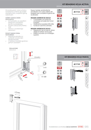 20
074K01L
KIT TRANSMISIÓN LARGA
APERTURA EXTERIOR (07060)
=(67$: 35=(.â$'1,
KRÓTKIEJ OTWIERANIE
=(:1Č75=1(  
