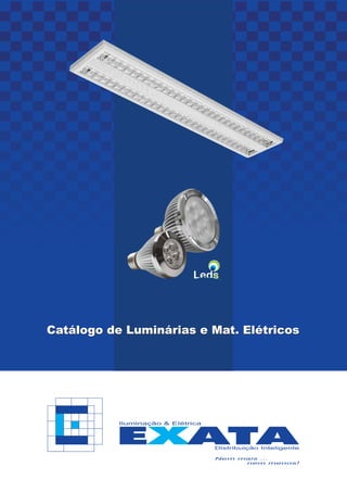 Catálogo de Luminárias e Mat. Elétricos
 