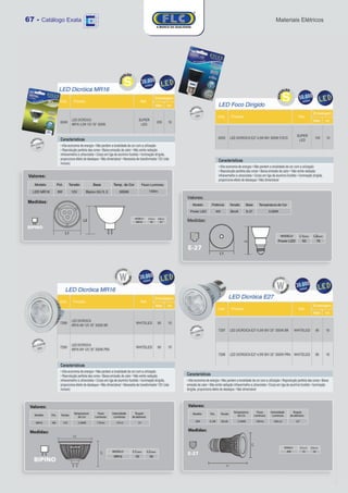 67 - Catálogo Exata   Materiais Elétricos
 