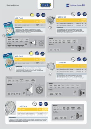 Materiais Elétricos   Catálogo Exata - 68
 