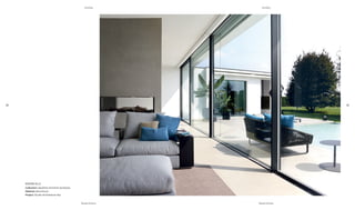 69
Bespoke Windows
68
Bespoke Windows
Collection: Apexfine (minimal windows)
Material: Aluminium
Project: Studio Architetture Stp
MODERN VILLA
Portfolio Portfolio
 