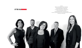 7
At Gorlini,
thanks to more than half a century of experience,
we have been spreading the culture of fixtures
and promoting carpenters’ craftmanship
as we enter our clients’ homes to make them safer
and cosier, giving shape to their ideas
and interpreting their desires, to make them eternal.
To make our clients feel like they’re the most important people in the world,
because for us, they truly are.
 