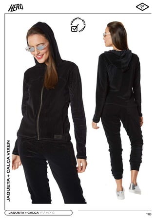 118
JAQUETA + CALÇA P / M / G
JAQUETA
+
CALÇA
VIXEN
 