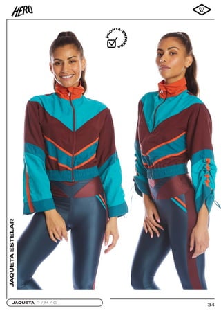34
JAQUETA P / M / G
JAQUETA
ESTELAR
 