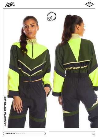 35
JAQUETA P / M / G
JAQUETA
ESTELAR
 