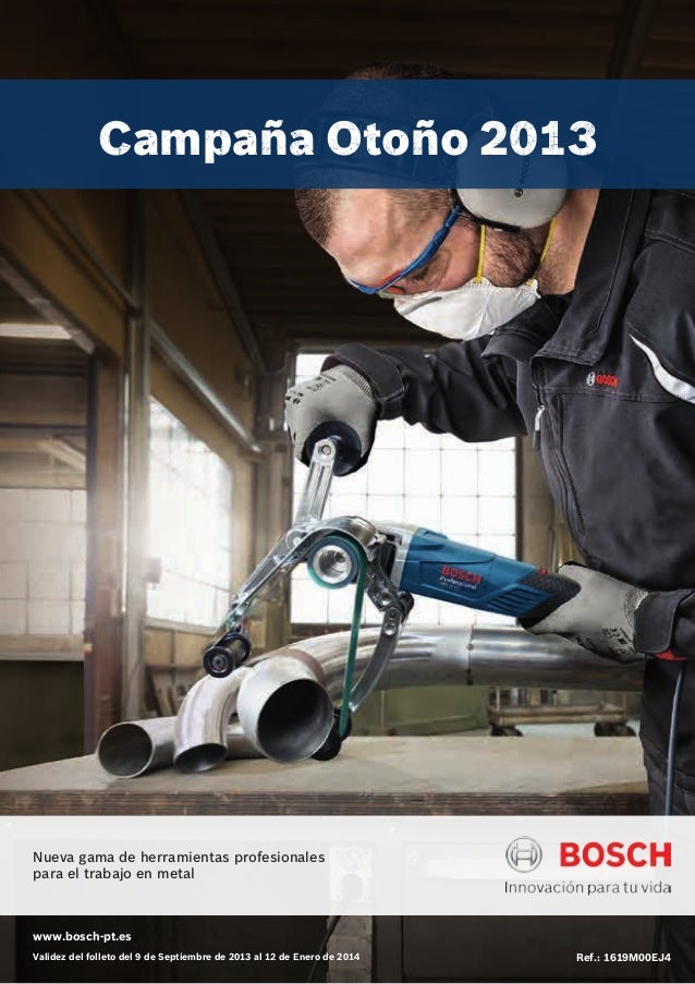 Catalogo Herramientas Profesionales Bosch Bateria Otono 2013
