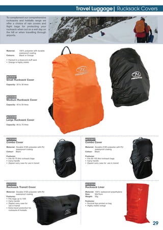 Highlander Waterproof Rucksack Liner Survival Instructions up to 100l for sale online Highlander Waterproof Rucksack Liner Survival Instructions up to 100l for sale online