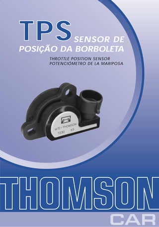 TPS       SENSOR DE
POSIÇÃO DA BORBOLETA
     THROTTLE POSITION SENSOR
     POTENCIÓMETRO DE LA MARIPOSA
 