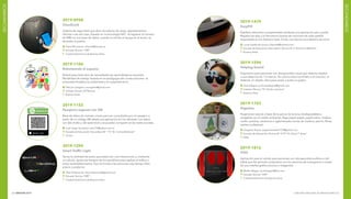 INNOVAR 2019 CONCURSO NACIONAL DE INNOVACIONES220 221
SECUNDARIOS
SECUNDARIOS
2019-0958
CloudLock
Sistema de seguridad que abre cerraduras de casas, departamentos,
oficinas o de otro tipo, basado en la tecnología NFC. Al registrar el número
de IMEI en una base de datos, cuando el celular se apoya en el lector, se
destraba la puerta.
	Darío Mischener: dmisch@ort.edu.ar
	 Escuela Técnica “ORT”
	 Ciudad Autónoma de Buenos Aires
2019-1104
Roboteando el espacio
Robots para todo tipo de necesidades de aprendizaje en escuelas.
Modalidad de trabajo basada en la pedagogía del constructivismo: la
propuesta fortalece la creatividad y el cooperativismo.
	Patricia Cariglino: pcariglino@gmail.com
	 Colegio Emaús, El Palomar
	 Buenos Aires
2019-1152
Pasajeros seguros con QR
Base de datos de remises o taxis para ser consultados por el pasajero a
partir de un código QR desde una aplicación en los celulares. Los datos
son del chofer y del automóvil y se pueden compartir en las redes sociales.
	Juan Hugo Quintana: ees175@yahoo.com.ar
	 Escuela de Educación Secundaria N° 175 “Dr. Carlos Barberán”
	Chaco
2019-1295
Smart Traffic Light
Sensa la cantidad de autos que pasan por una intersección y, mediante
un cálculo, ajusta los tiempos de los semáforos para agilizar el tráfico y
evitar embotellamientos. Esto le brinda a las personas más tiempo libre
previo o posterior.
	Theo Shlamovitz: theo.shlamovitz@gmail.com
	 Escuela Técnica “ORT”
	 Ciudad Autónoma de Buenos Aires
2019-1479
EasyPill
Pastillero electrónico programable mediante una aplicación para celular.
Registra los días y la frecuencia horaria de consumo de cada pastilla
depositada en los distintos lotes. Emite una alarma recordatoria de toma.
	Lucas Ojeda de Sousa: lukymati@hotmail.com
	 Escuela de Educación Secundaria Técnica Nº 5 “Amancio Williams”
	 Buenos Aires
2019-1594
Helping Sound
Dispositivo para personas con discapacidad visual que detecta objetos
a una distancia de 1,5 metros. Se coloca sobre los lentes o el cinturón; al
detectar un objeto, vibra para avisar y evitar un golpe.
	Ariel Alegría: prof.arielalegria@gmail.com
	 Instituto Técnico “Dr. Emilio Lamarca”
	 Buenos Aires
2019-1752
Pegatina
Pegamento natural a base de la penca de la tuna, biodegradable y
amigable con el medio ambiente. Pega papel-papel, papel-vidrio, madera,
cartón, piedras, cerámicos o aglomerados (viruta de madera, aserrín, fibras
textiles y plásticas).
	Gregoria Hoyos: pegamentoeet3159@gmail.com
	 Escuela de Educación Técnica Nº 3159 “Dr. Darío F. Arias”
	Salta
2019-1816
ITOS
Aplicación para el celular para personas con discapacidad auditiva o del
habla que les permite contactarse con los servicios de emergencia a través
de una interfaz gráfica (íconos e imágenes).
	Martín Alegre: tinchoalegre@live.com
	 Escuela Técnica “ORT”
	 Ciudad Autónoma de Buenos Aires
 