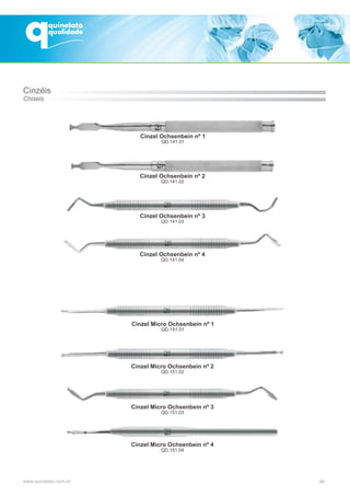 49
Cinzel Ochsenbein nº 1
QD.141.01
Cinzel Ochsenbein nº 3
QD.141.03
Cinzel Ochsenbein nº 2
QD.141.02
Cinzel Ochsenbein nº 4
QD.141.04
Cinzel Micro Ochsenbein nº 1
QD.151.01
Cinzel Micro Ochsenbein nº 3
QD.151.03
Cinzel Micro Ochsenbein nº 2
QD.151.02
Cinzel Micro Ochsenbein nº 4
QD.151.04
Cinzéis
Chisels
 