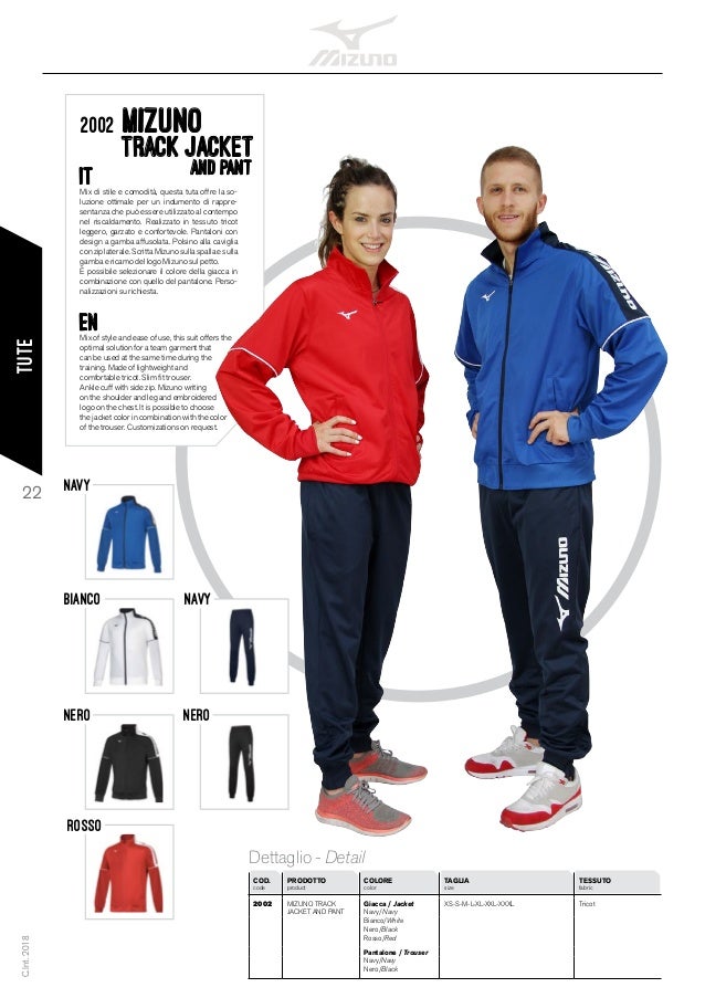 mizuno tuta nera e oro
