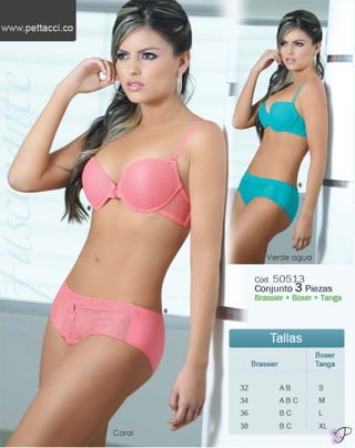 Catalogo Ropa Interior Femenina Perú