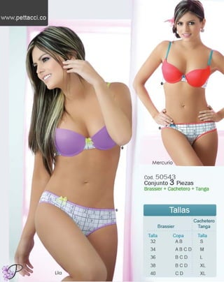 Catalogo Ropa Interior Femenina Perú