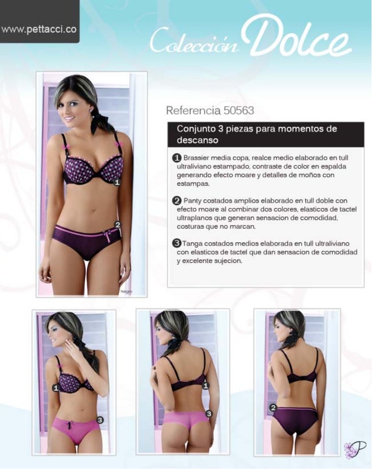 catalogos de ropa interior para dama