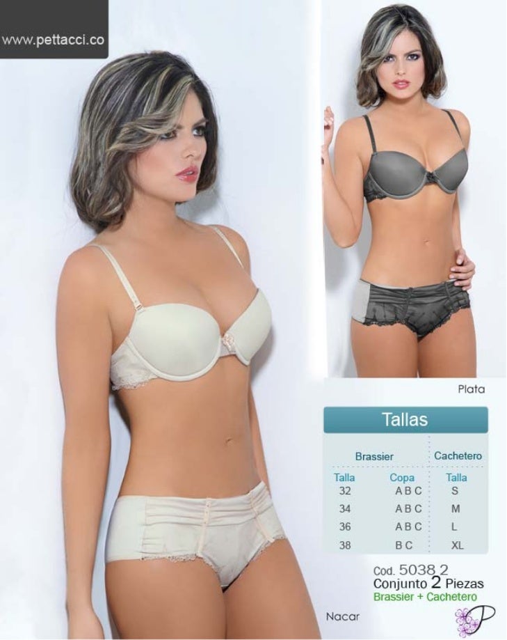 catalogo de ropa interior femenina