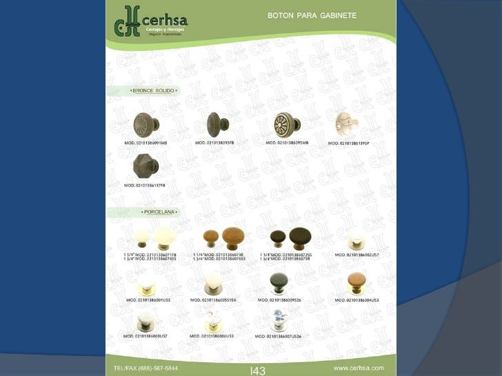 Catalogo Jaladeras
