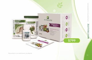 19
Este producto no es medicamento, haz deporte.
SUPLEMENTOSALIMENTICIOS
$799
 
