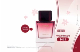 Aroma
Floral
$660
$462
Salud es belleza natural.
100% Garantía de Satisfacción / Ordena a través de tu Empresario Amway.
NUEVO PRECIO
PERFUME
93
 