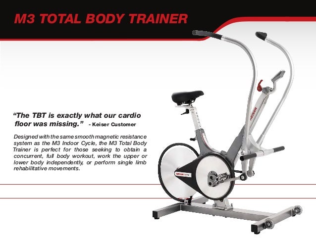 keiser m3 total body trainer