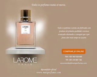 Catalogo Larome perfumes - maisperfumes.com