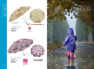 66 67
17370 / BST57
Sombrinha Teen Barbie
12/60
EMBALAGEM
PERSONALIZADA
(TAG)
Raio: 53,5 cm Estrutura: Metal Abertura: Manual
Seções: Três Varetas: Oito Tecido: Poliéster
14437 / BSLA61
Sombrinha Polly 48 cm
12/60
EMBALAGEM
PERSONALIZADA
(TAG)
Raio: 48 cm Estrutura: Metal Abertura: Auto
Seções: Um Varetas: Oito Tecido: Poliéster
LANCAMENTO
LANCAMENTOS
TODOS OS PRODUTOS
DESTA PAGINA SAO˜
NOVA
ESTAMPA
LANCAMENTO
LANCAMENTOS
TODOS OS PRODUTOS
DESTA PAGINA SAO˜
NOVA
ESTAMPA
ABERTURA
AUTOMÁTICA
 