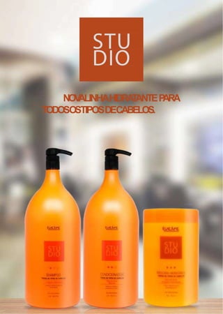 NOVALINHAHIDRATANTEPARA
TODOSOSTIPOSDECABELOS.
 