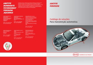 Catálogo Loctite 2013