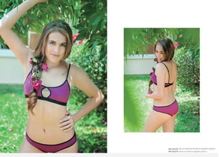 REF M3142 Top con abertura frontal en algodón orgánico
REF M3235 Pantie con diseño en algodón orgánico
 