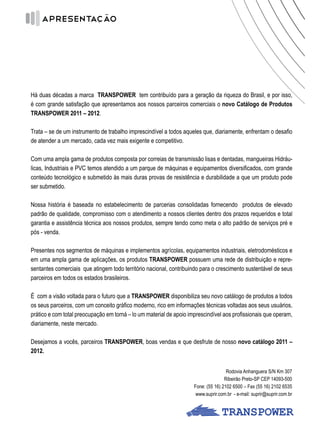 Perfil de Mercado - Crucetas, PDF, Brasil