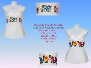 blusas de hilo contado