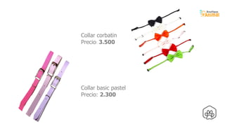 30
Collar corbatin
Precio: 3.500
Collar basic pastel
Precio: 2.300
 