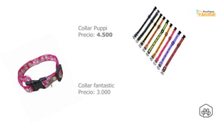 Collar Puppi
Precio: 4.500
Collar fantastic
Precio: 3.000
 