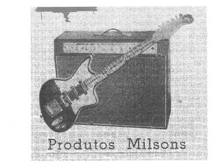 Catálogo Milsons - Anos 60