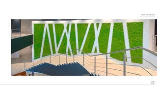 ESPACIOS PÚBLICOS
Explosión geométrica del color.
 