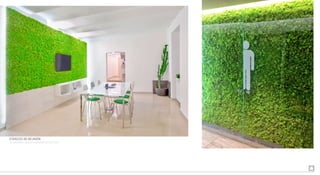 ESPACIOS DE REUNIÓN
La naturaleza aporta creatividad en la oficina.
 