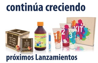 próximos Lanzamientos
continúa creciendo
63
 