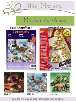 Moldes de Gesso




Moldes em silicone para fazer aplicações de gesso
 