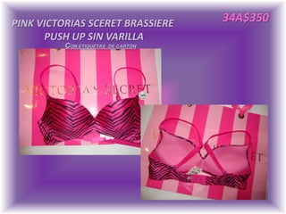 Catálogo de bras Victorias secret NOVIEMBRE