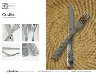 ForTessa
           MeTaLWare™




Cestino
172, 18/10 STAINLESS STEEL




    153
             Fortessa    ®   ®
                                 www.fortessa.com   Leading the Way in Tableware®
 