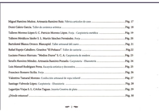 Catálogo de Ofiarpe (2010)