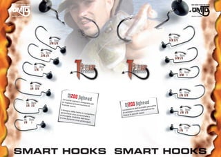 Oz. Hook
                      Oz. Hook                                                                                     3/32 2/0
                      3/16 2/0

                Oz. Hook
                3/16 1/0                                                                                               Oz. Hook
                                                                                                                       3/32 1/0

           Oz. Hook
           3/16 1
                                                                                                                              Oz. Hook
                                                                                                                              3/32 1


     Oz. Hook
     1/8 2/0
                                                                                                                              Oz. Hook
                                         OJ200 Jighea                                                                         1/16 2/0
                                     Versatil                     d
                                                                                                      d
                                                                             OJ200 Jighea
                                              e jighea
                                    la migli           d diseg
 Oz. Hook                          ﬁnesse
                                             ore pre            na
                                                     sentazio ta per
 1/8 1/0                                     worm.             ne di
                                                                                                        permett
                                                                                                               e
                                                                                               cchiello
                                                                                    ione dell’o           ente
                                  Il disegn
                                            od                             La posiz
                                                                                      re molto
                                                                                                naturalm                      Oz. Hook
                                  garantis ella testa in tu                di anima            spazi.                         1/16 1/0
                                            ce una               ngsteno               piccoli
                                 prolung
                                          ata sta
                                                    eccezio
                                                             na             l’esca in
                                 anche d           bilità de le e
                                          urante            ll’esca
Oz. Hook                                           stop pr
                                                           olungat
1/8 1                                                                i.

                                                                                                                              Oz. Hook
                                                                                                                              1/16 1
 
